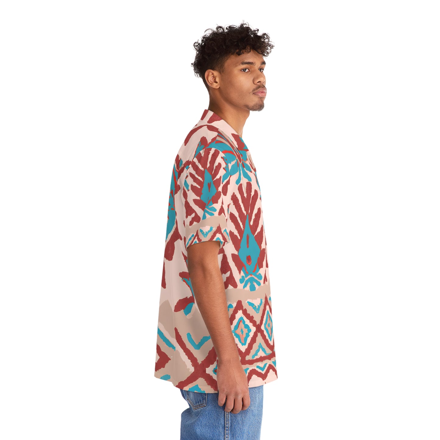 Nativa Donald - Men's Button-Down Short-Sleeve