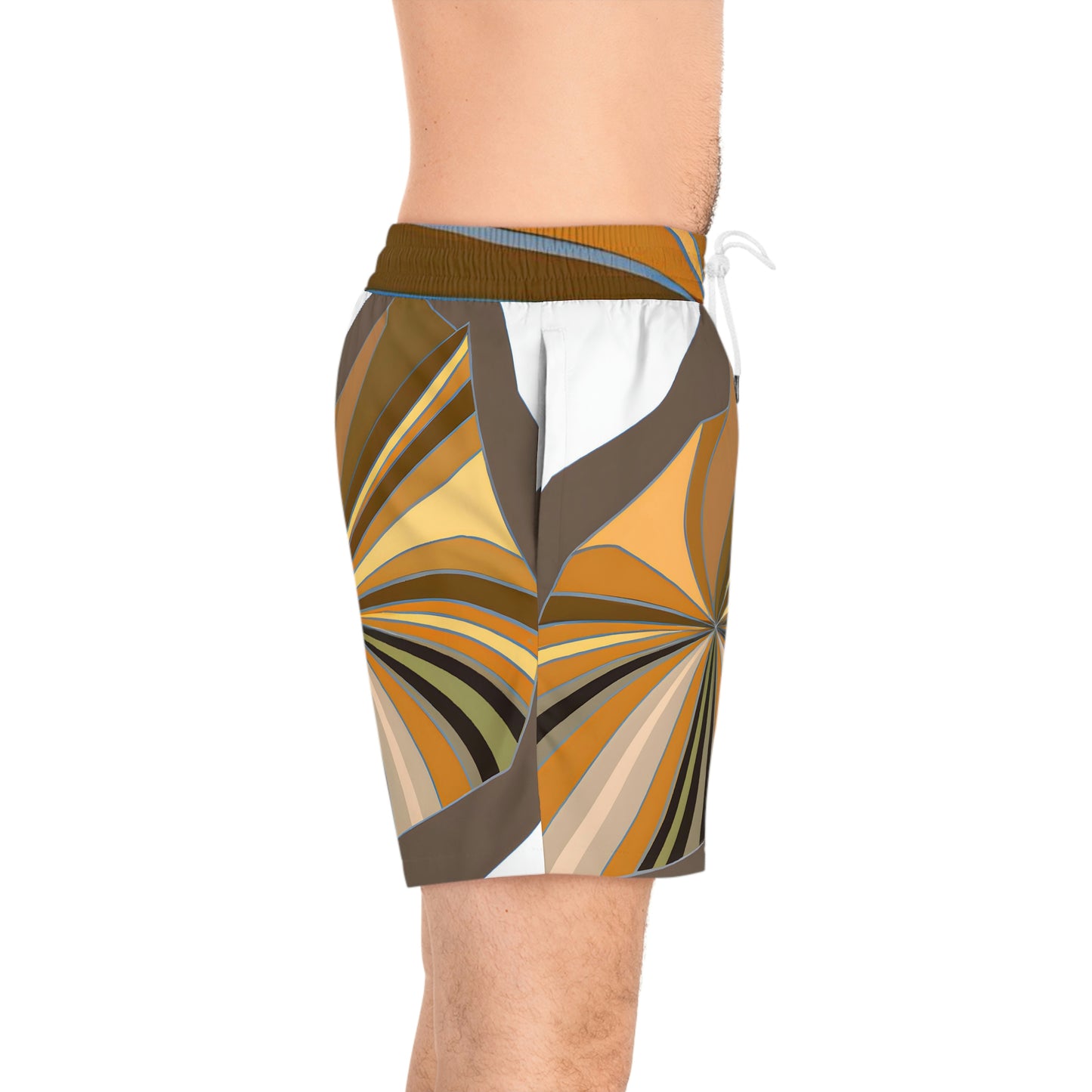 Mitri Lillybelle - Men's Mid-Length Swim Shorts