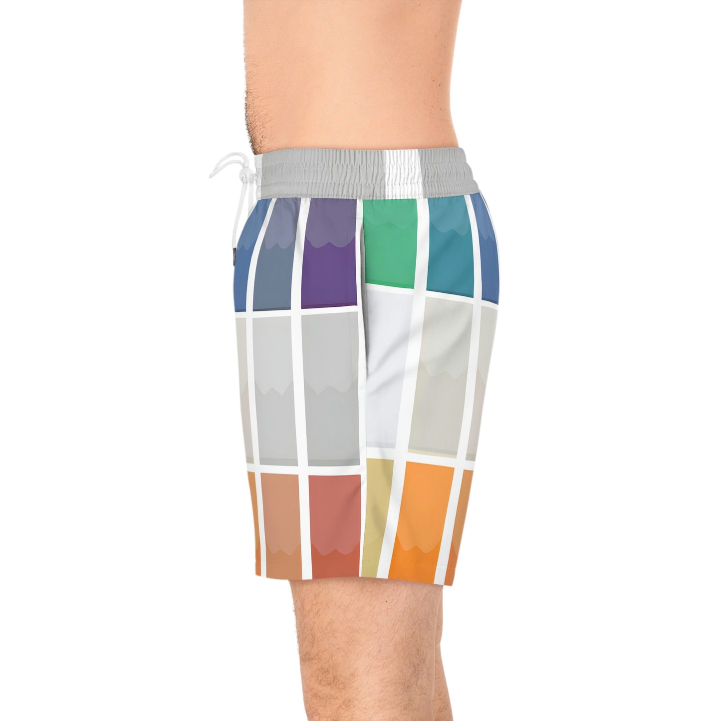 Grada Elaine - Men's Mid-Length Swim Shorts