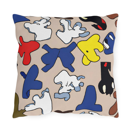 Munie Roscoe - Outdoor Art Pillow