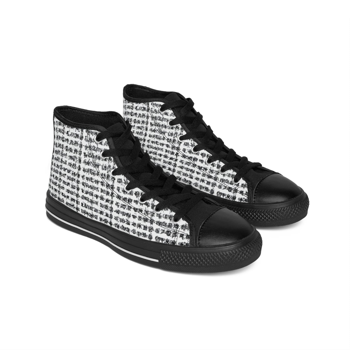 Cion Irene - Women's Classic HIgh-Top Sneakers