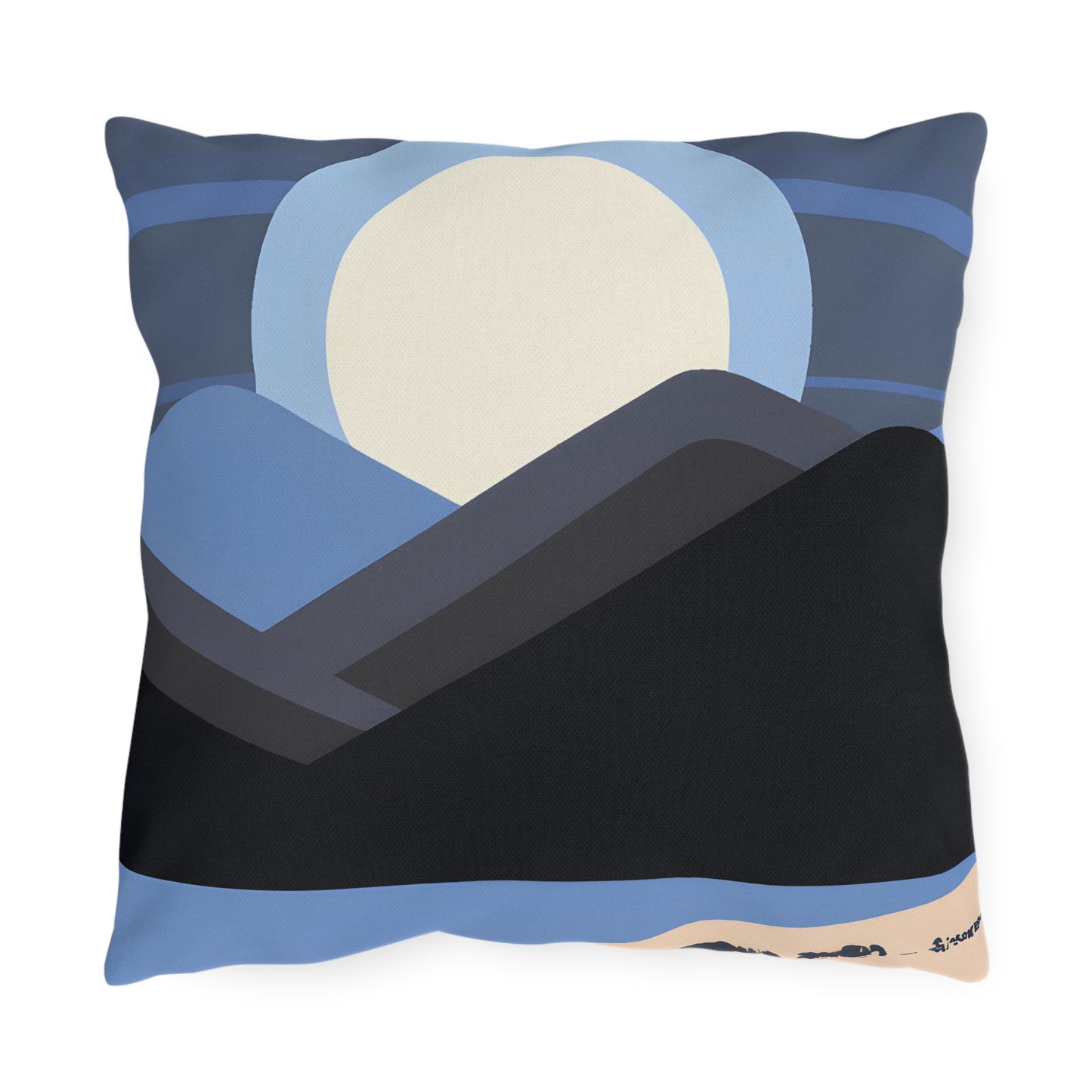 Gestura Ruby - Outdoor Art Pillow