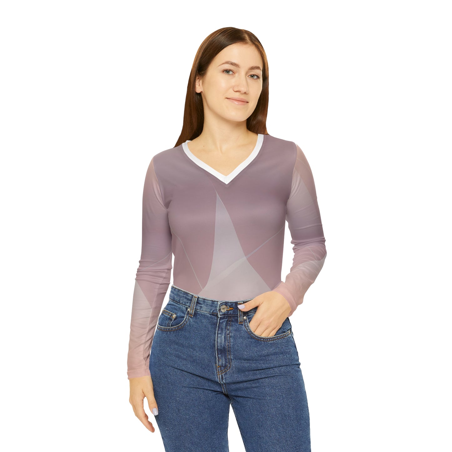 Grada Winfield - Women's Long-Sleeve V-neck Shirt