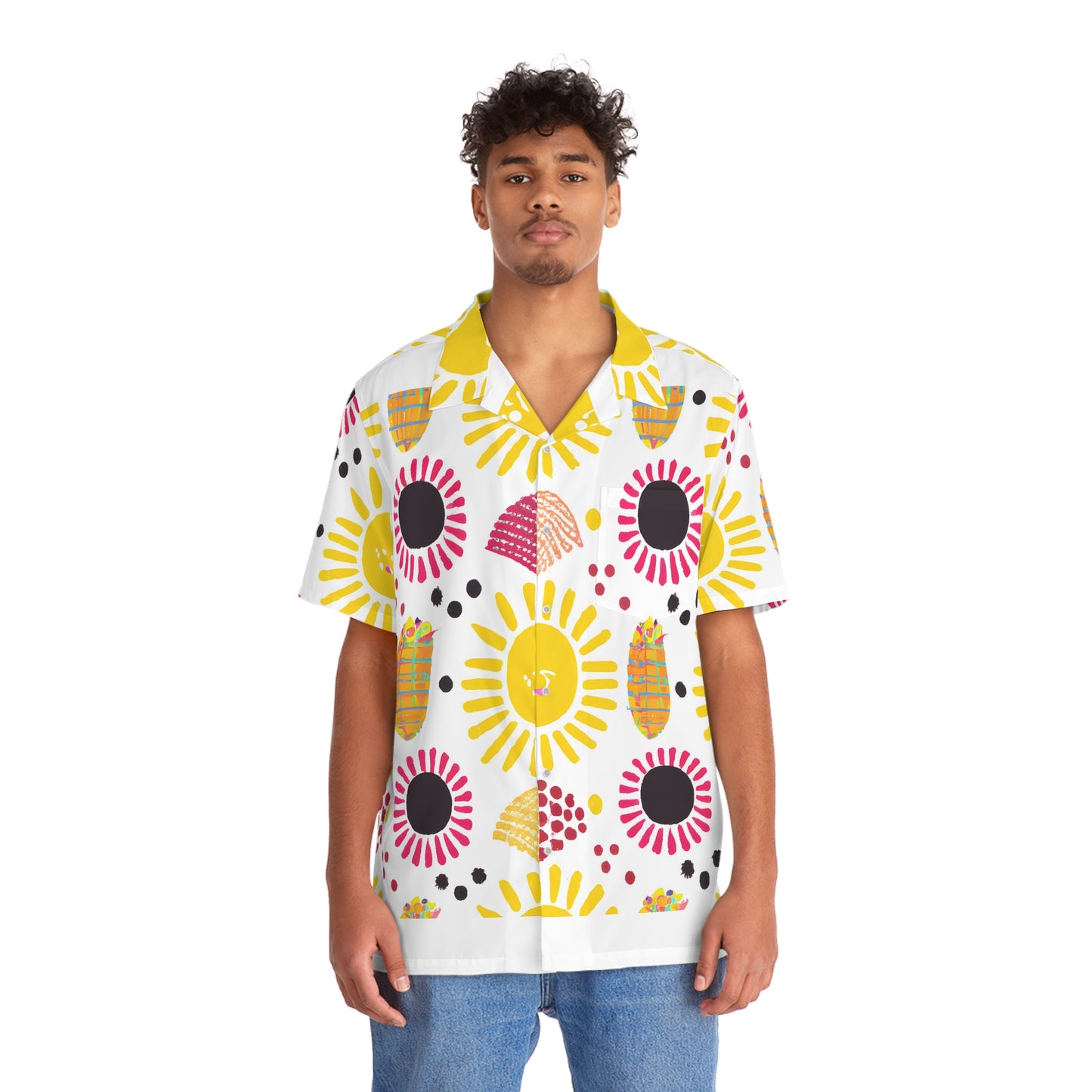 Gestura Mabel - Men's Button-Down Short-Sleeve