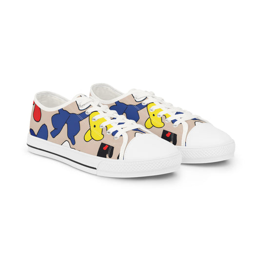 Munie Roscoe - Men's Low-Top Sneakers