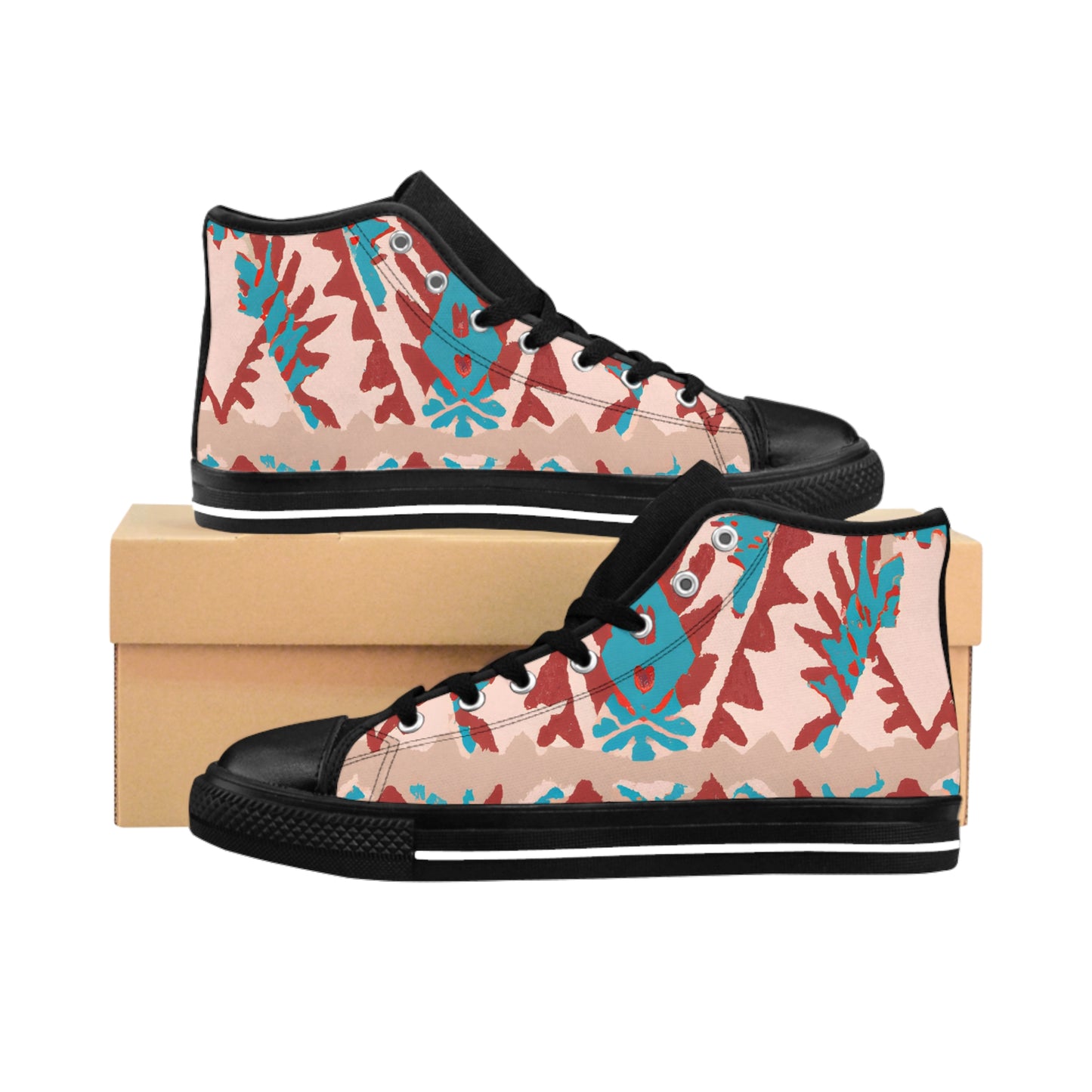 Nativa Donald - Women's Classic HIgh-Top Sneakers