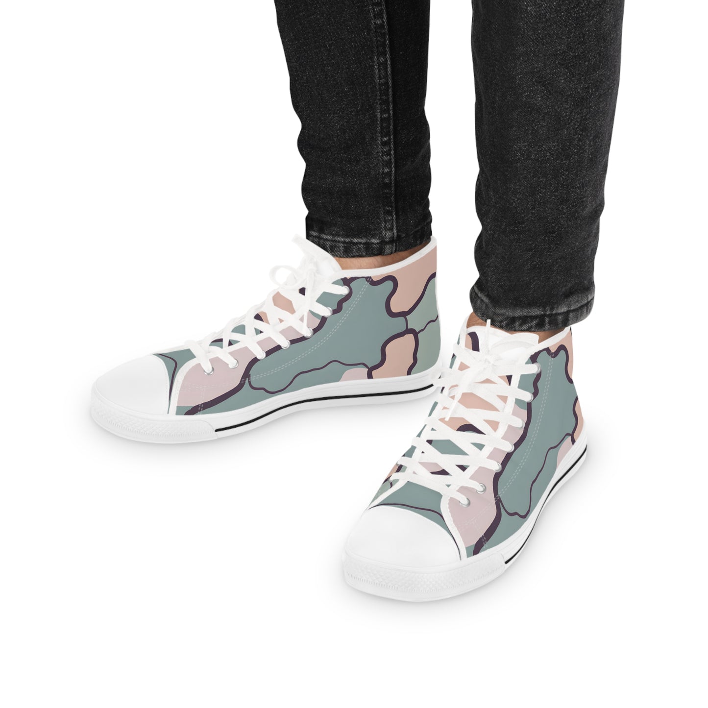 Mitri Charlotte - Men's High-Top Sneakers