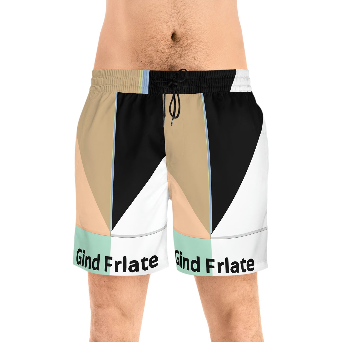 Grada Ezra - Men's Mid-Length Swim Shorts