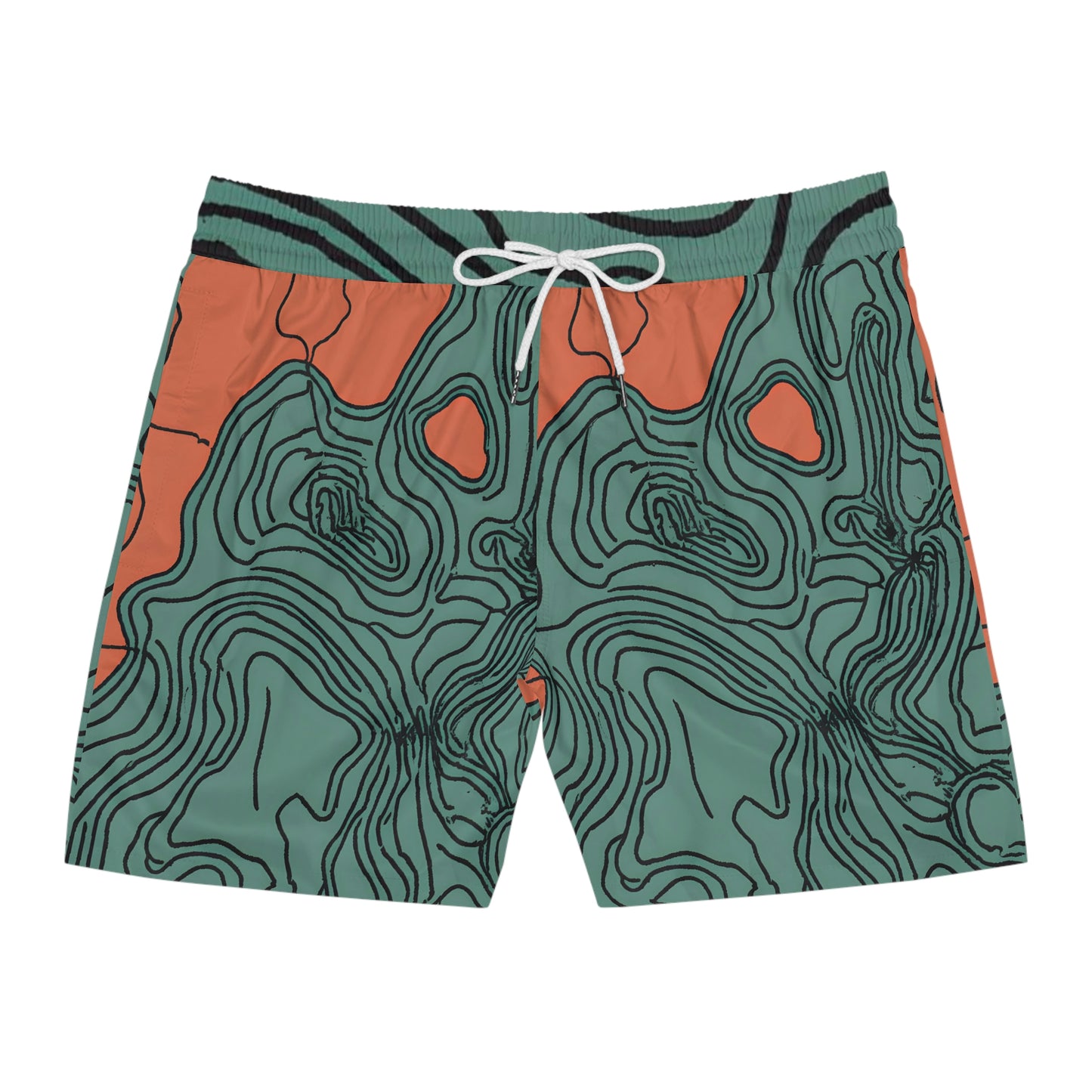 Mitri Evelyn - Men's Mid-Length Swim Shorts