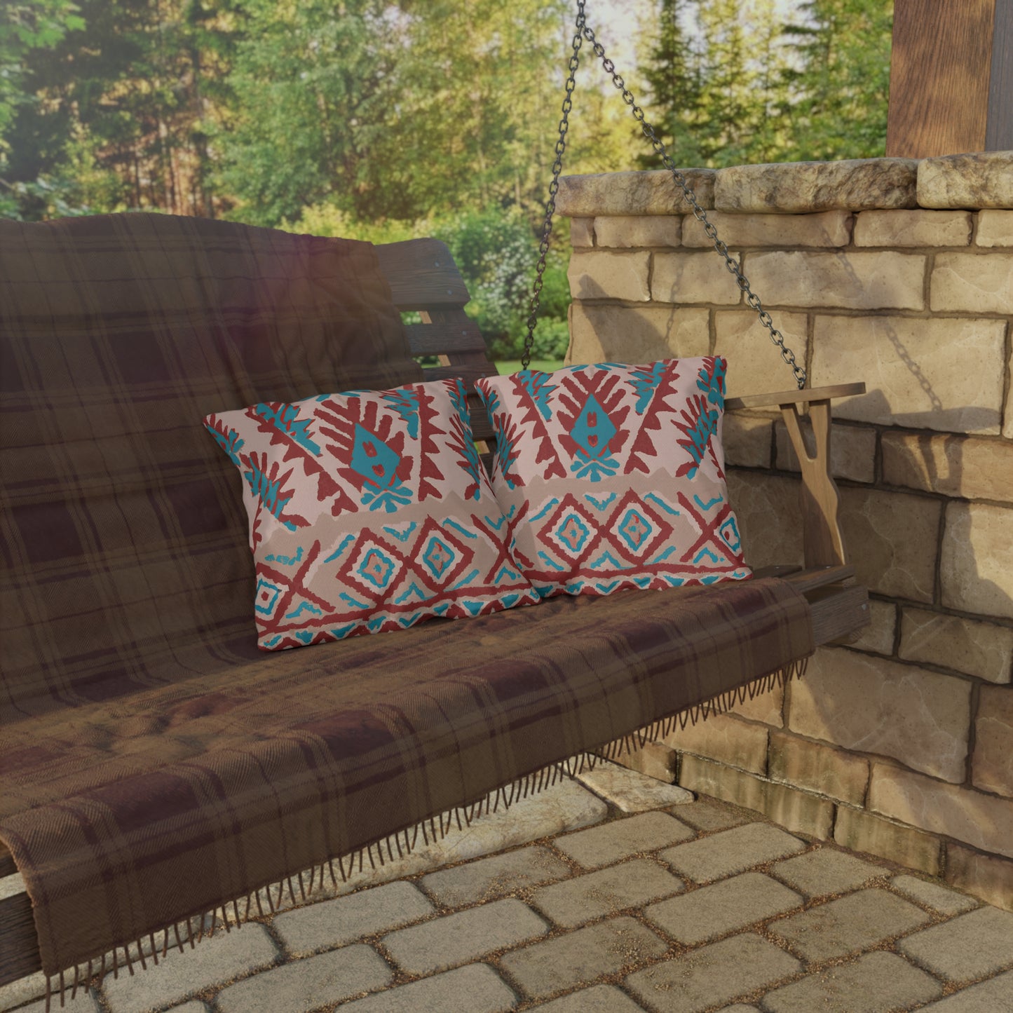 Nativa Donald - Outdoor Art Pillow