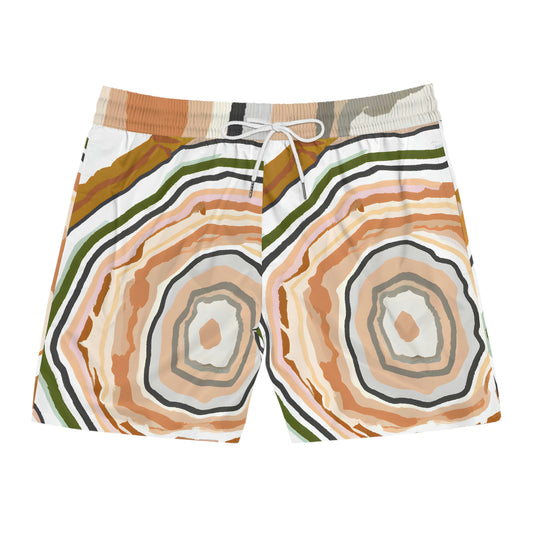 Mitri Norman - Men's Mid-Length Swim Shorts