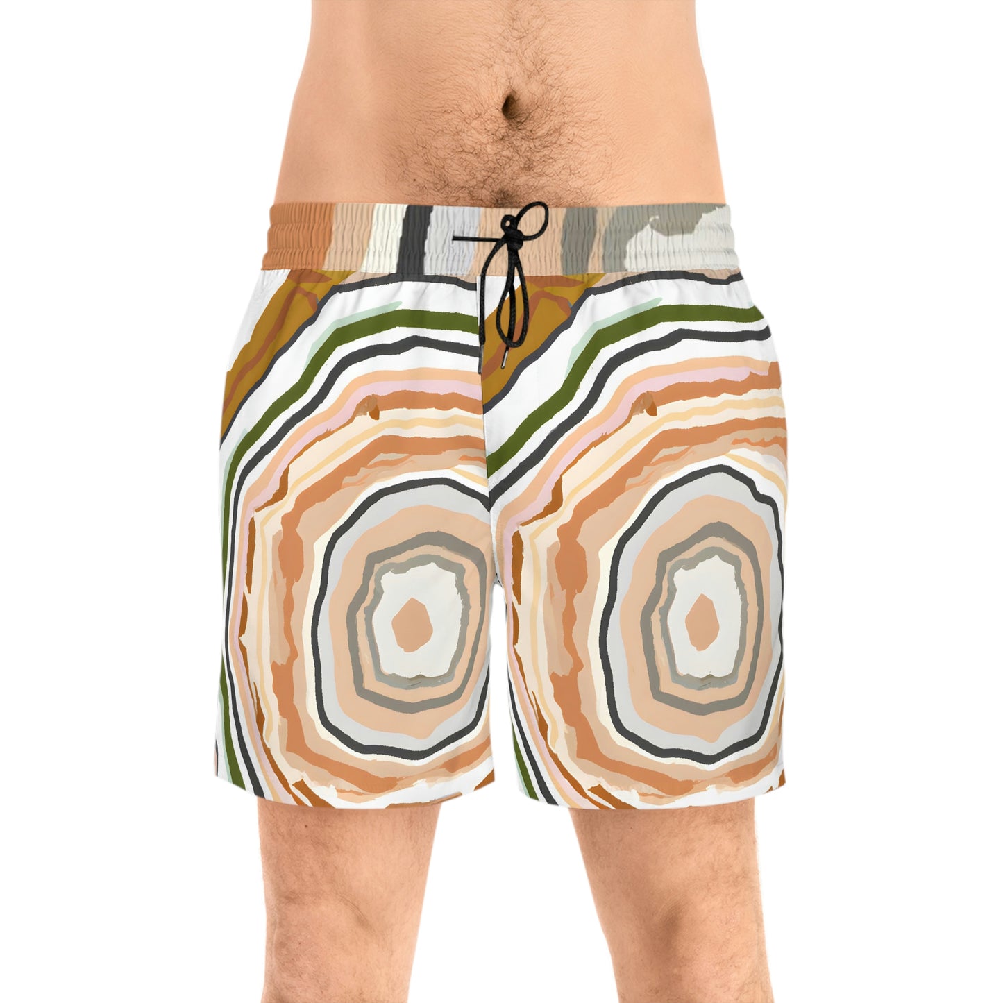 Mitri Norman - Men's Mid-Length Swim Shorts