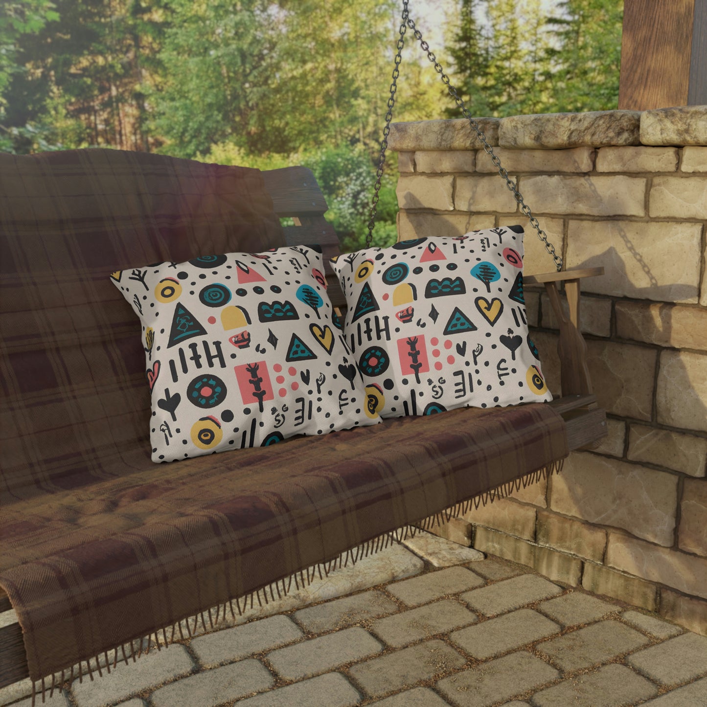 Gestura Gertrude - Outdoor Art Pillows