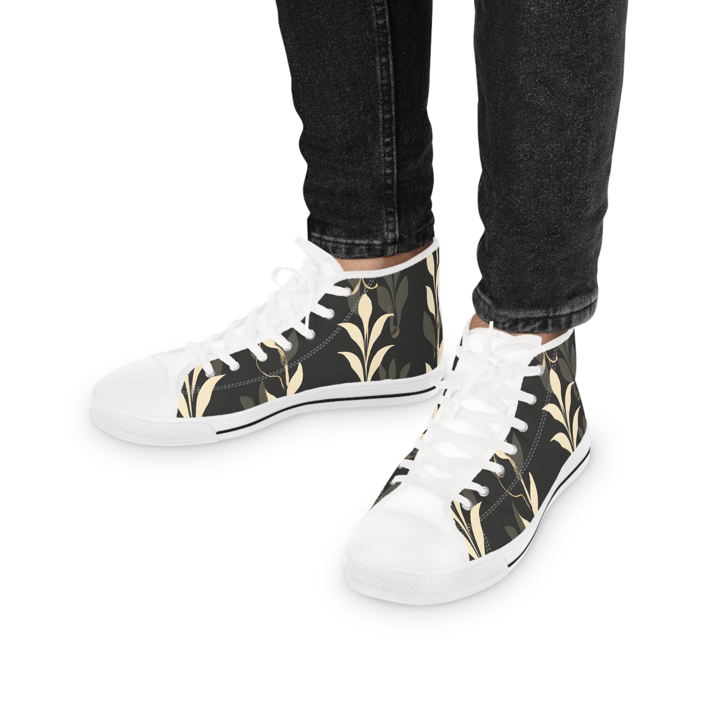 Iristo Evelynne - Men's High-Top Sneakers