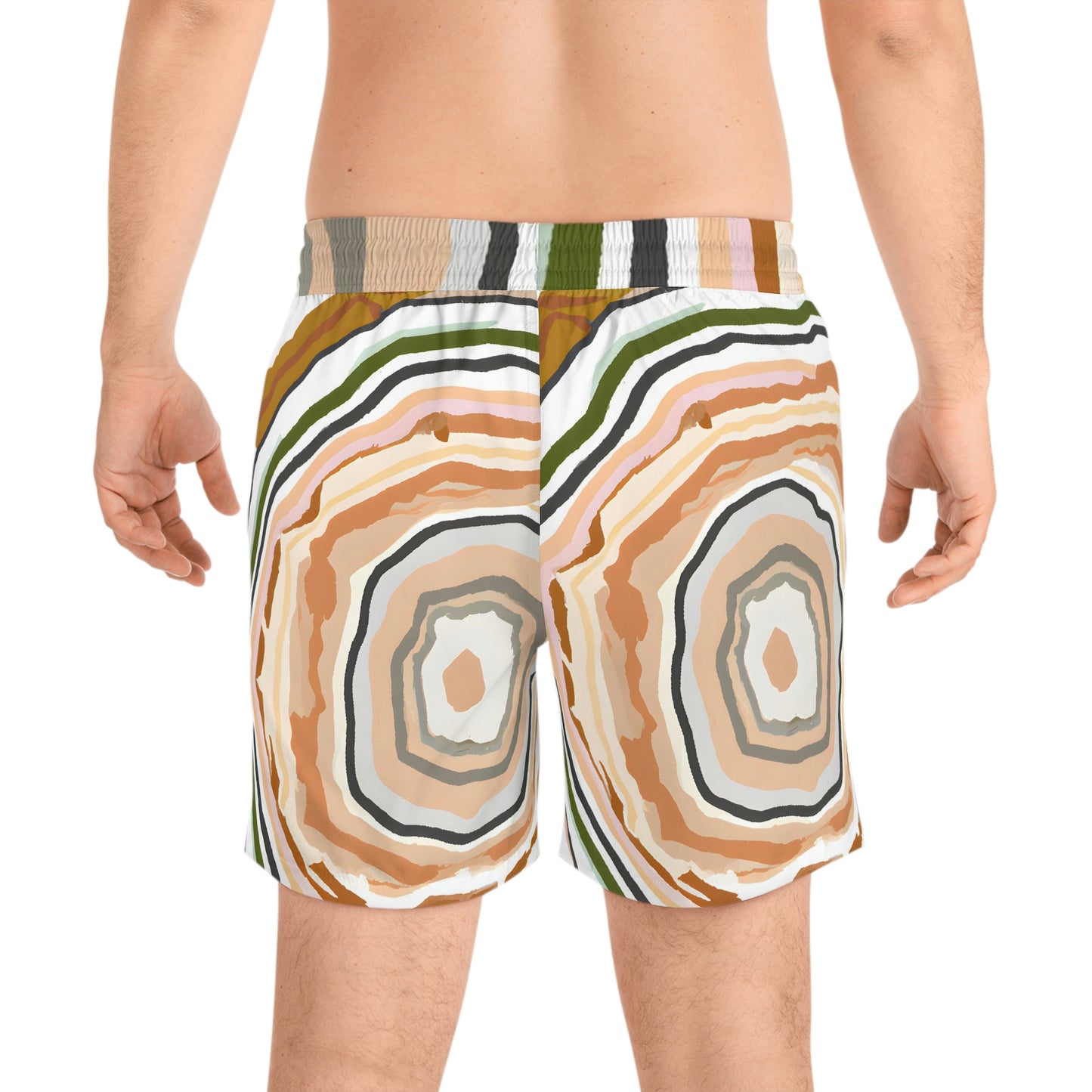 Mitri Norman - Men's Mid-Length Swim Shorts