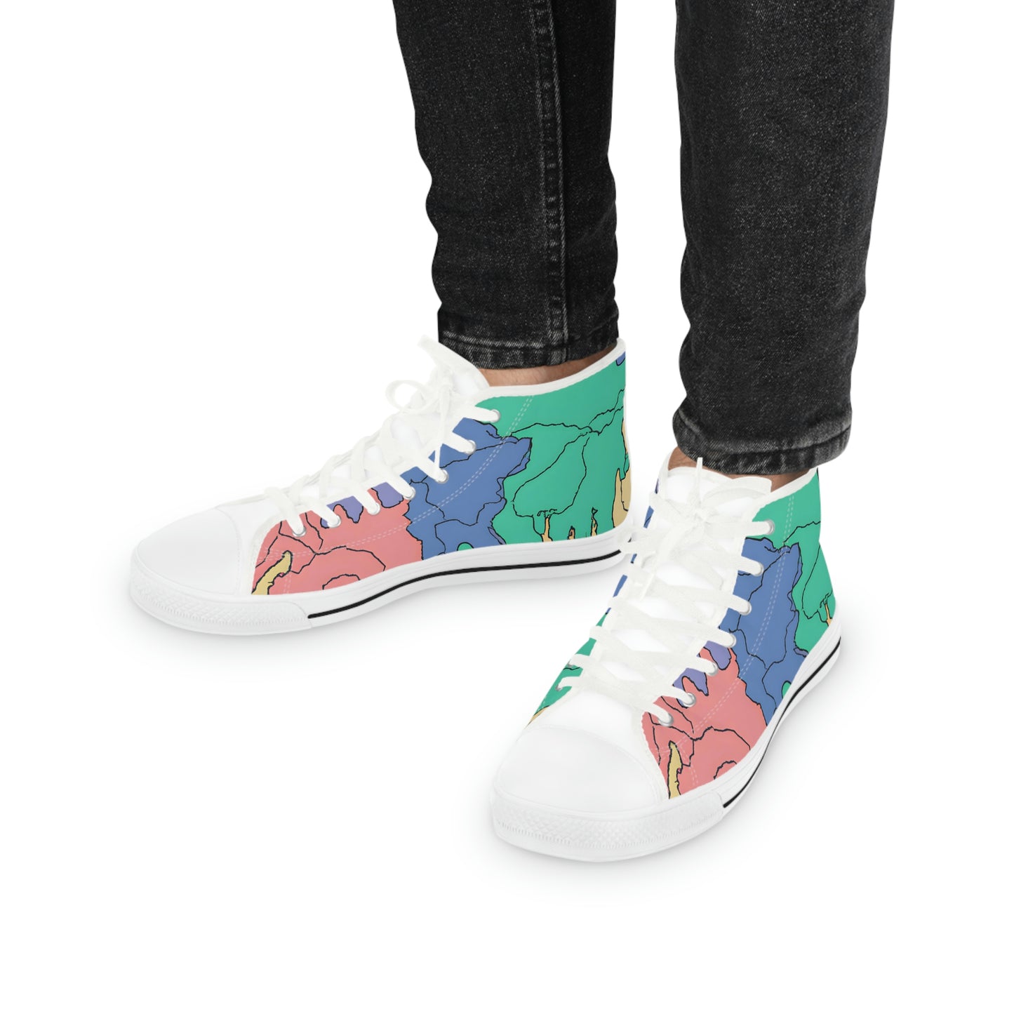 Mitri Winona - Men's High-Top Sneakers