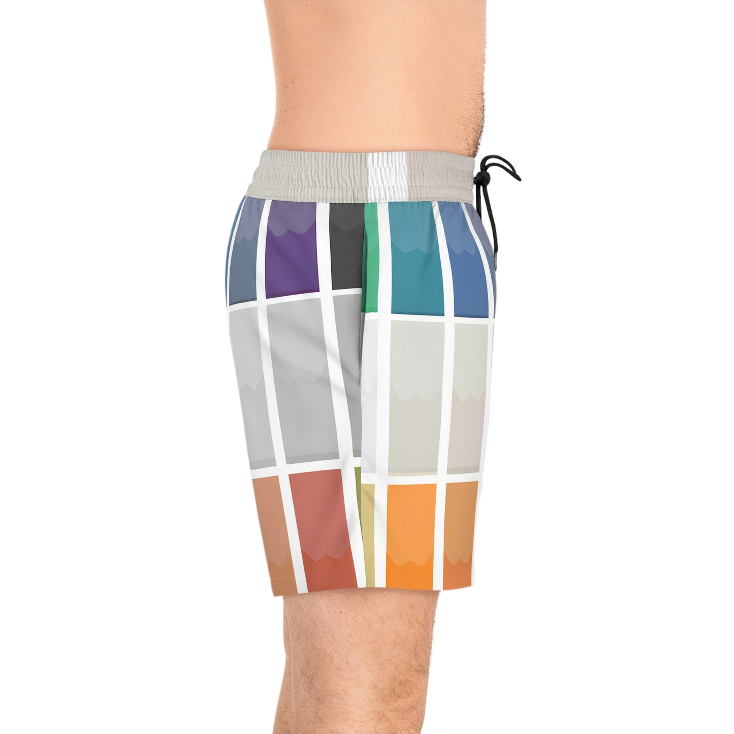 Grada Elaine - Men's Mid-Length Swim Shorts