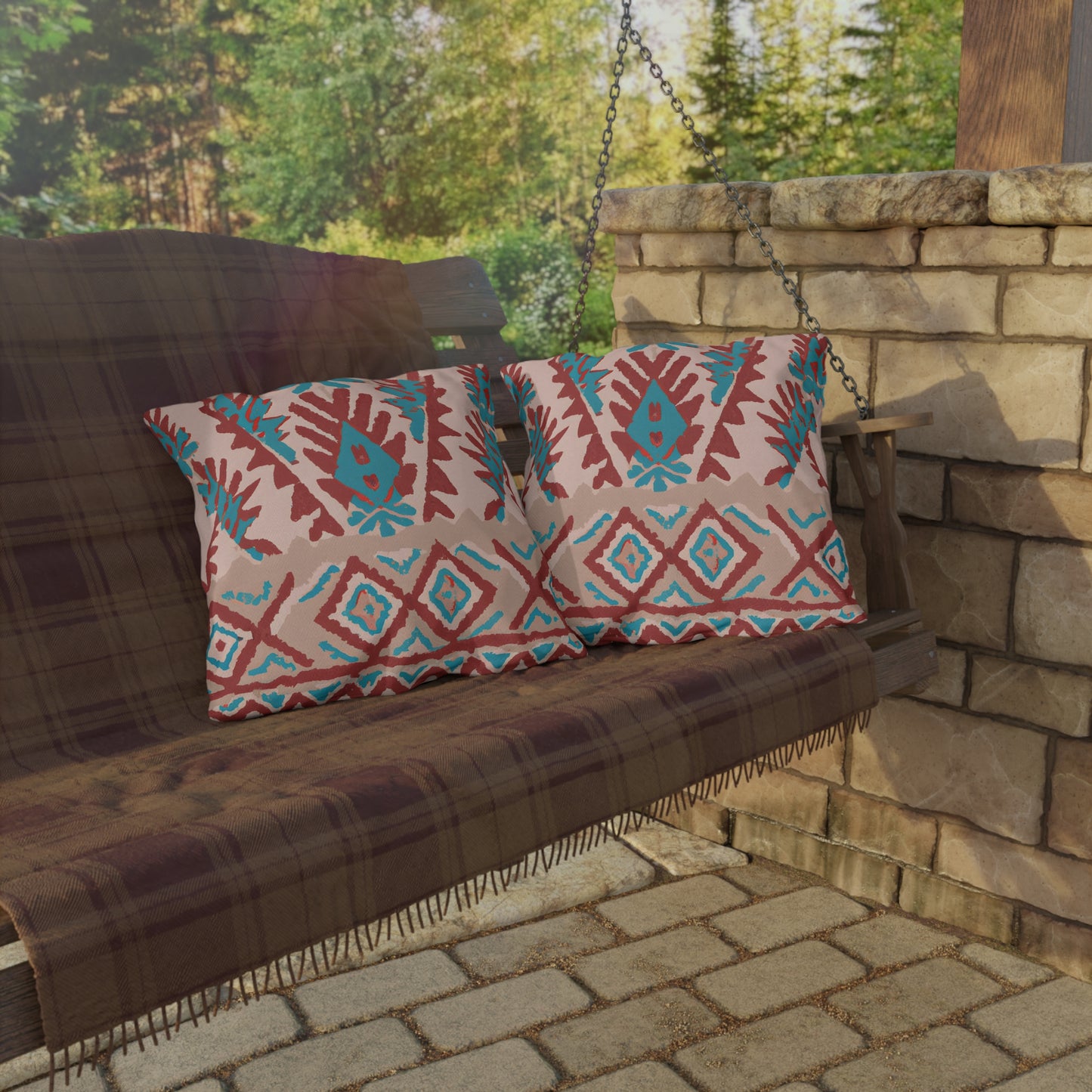 Nativa Donald - Outdoor Art Pillow