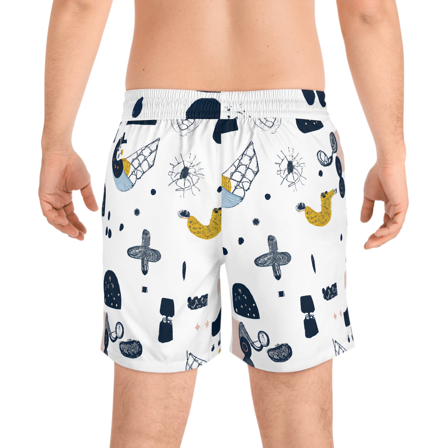 Gestura Winston - Men's Mid-Length Swim Shorts