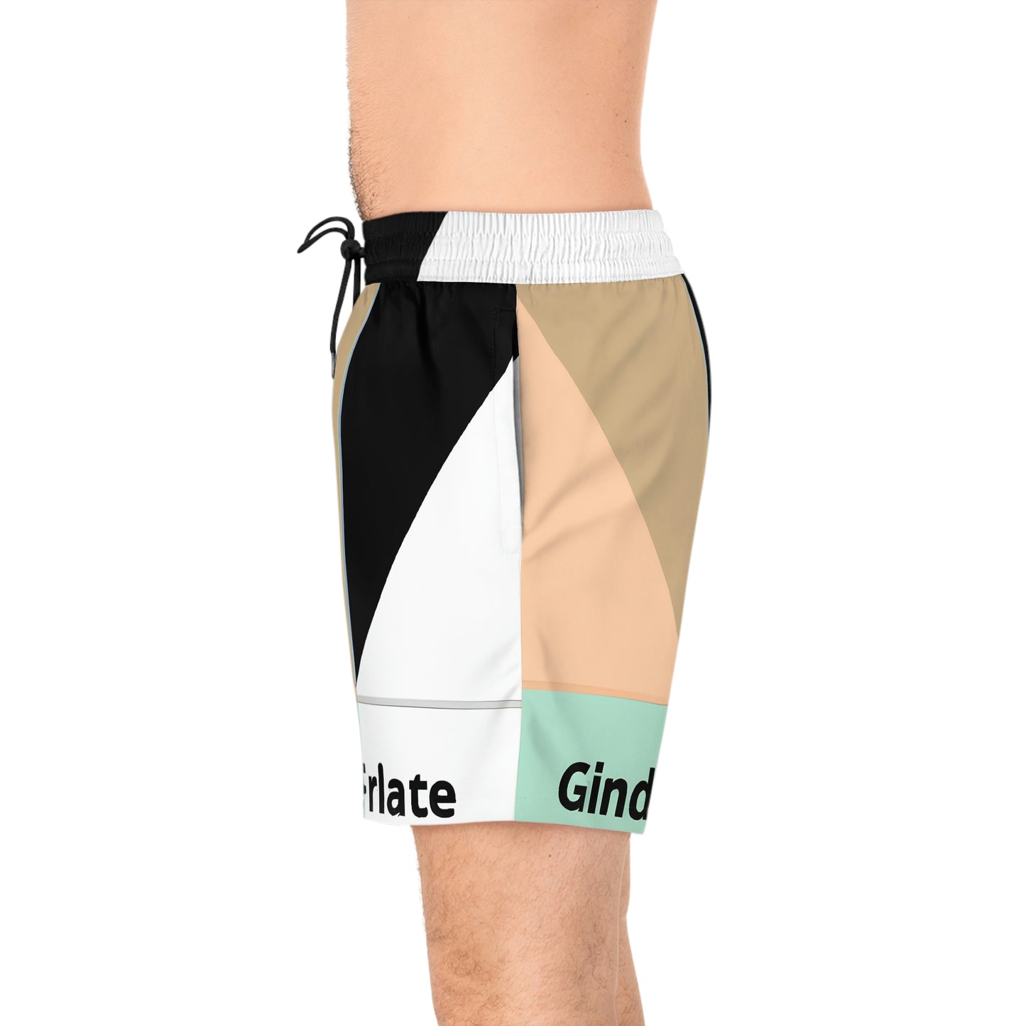 Grada Ezra - Men's Mid-Length Swim Shorts