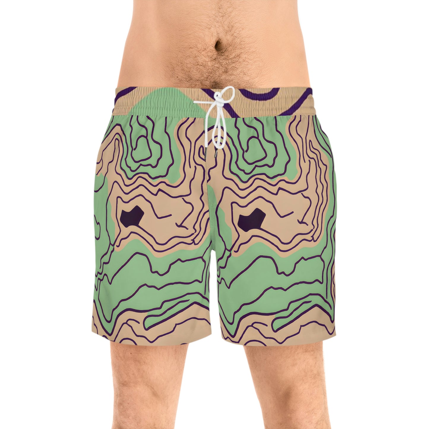 Mitri Gwendolyn - Men's Mid-Length Swim Shorts