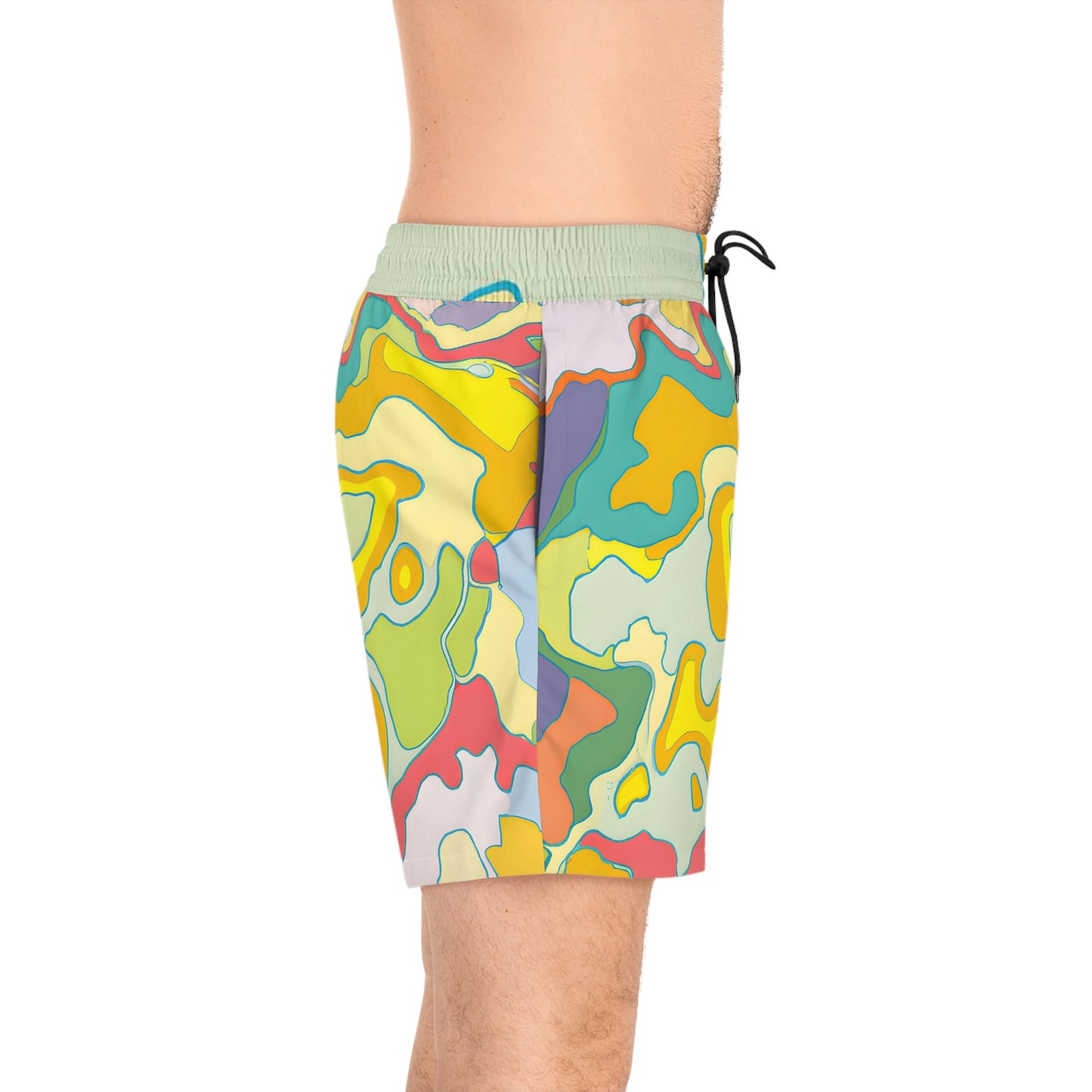 Mitri Myrtle - Men's Mid-Length Swim Shorts