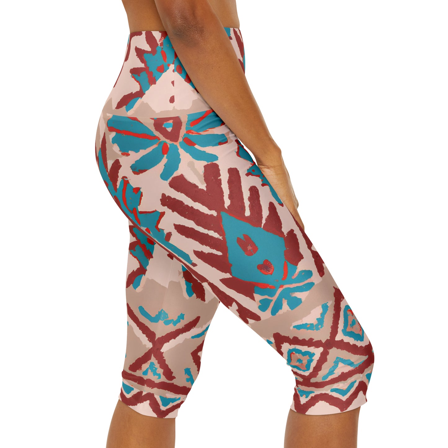 Nativa Donald - Yoga Capri Leggings