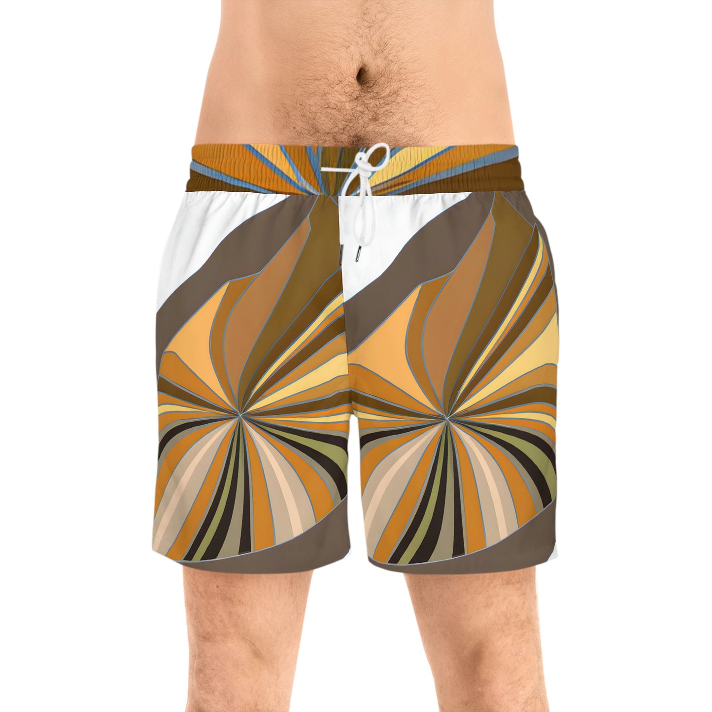 Mitri Lillybelle - Men's Mid-Length Swim Shorts