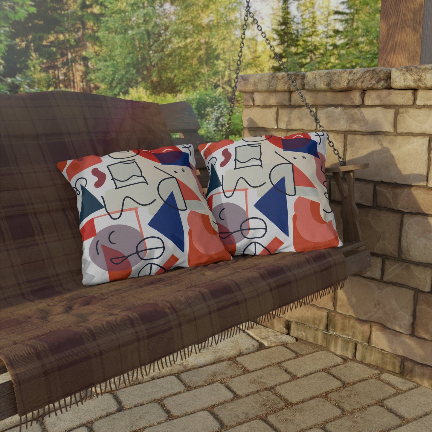 Manitou Ella Mae - Outdoor Art Pillow