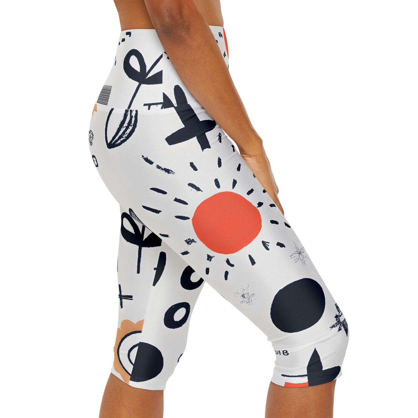 Gestura Alta - Yoga Capri Leggings