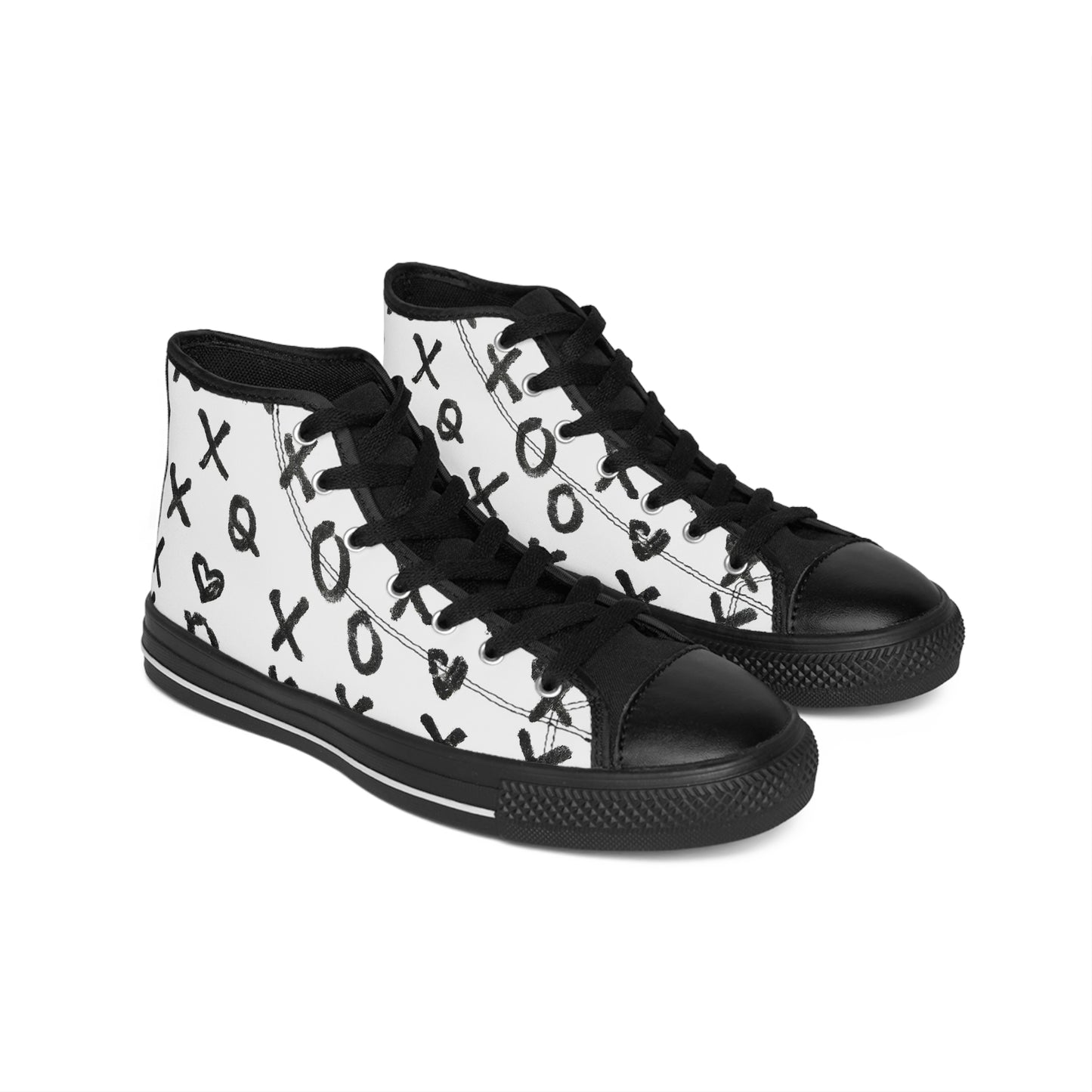 Cion Walterine - Women's Classic HIgh-Top Sneakers