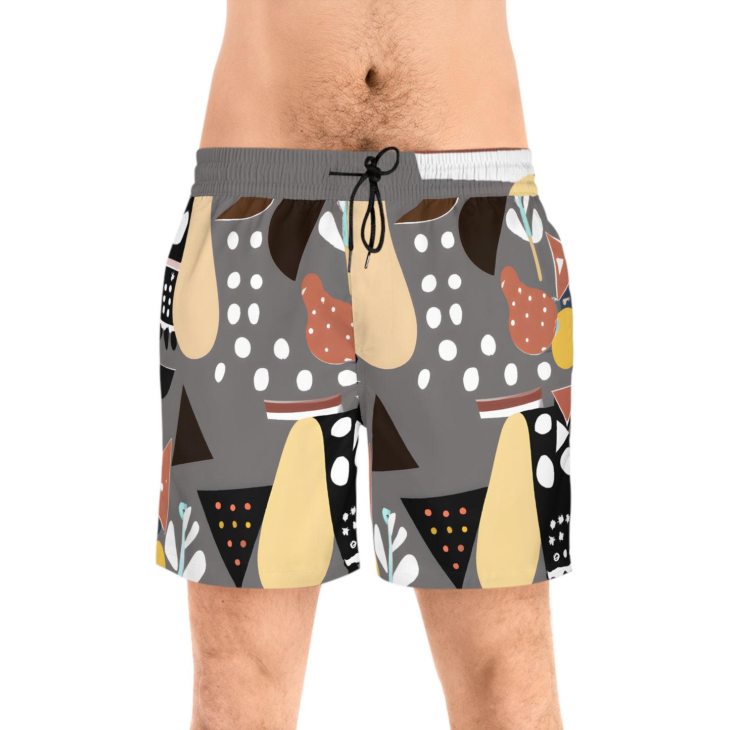 Gestura Clara - Men's Mid-Length Swim Shorts