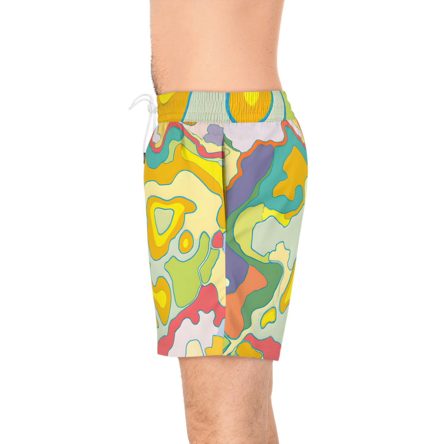 Mitri Myrtle - Men's Mid-Length Swim Shorts