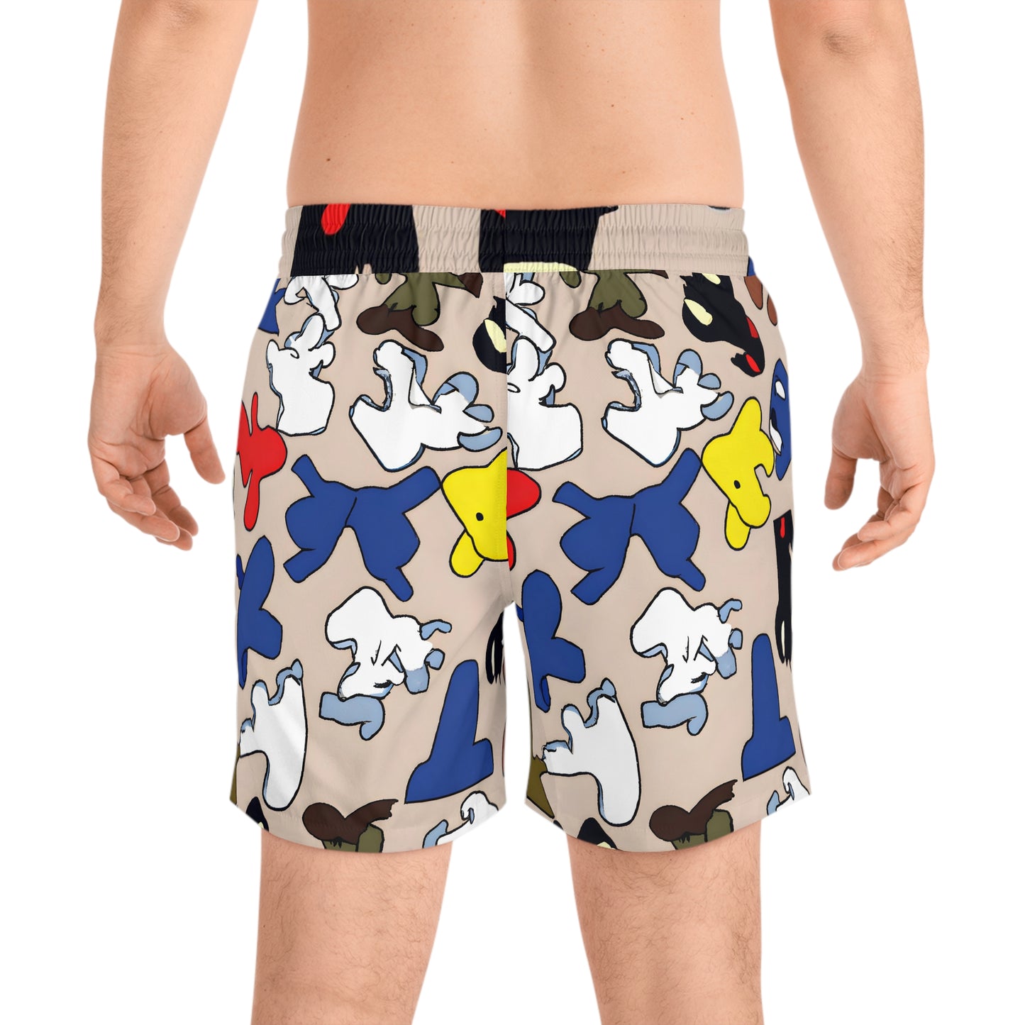 Munie Roscoe - Men's Mid-Length Swim Shorts