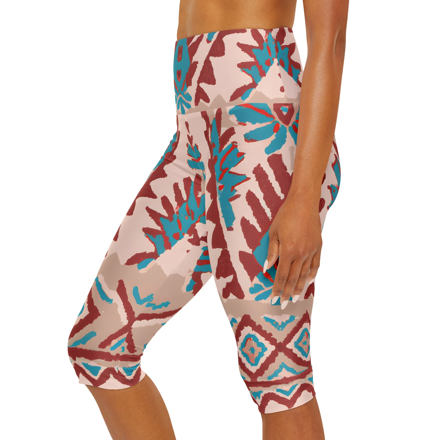 Nativa Donald - Yoga Capri Leggings