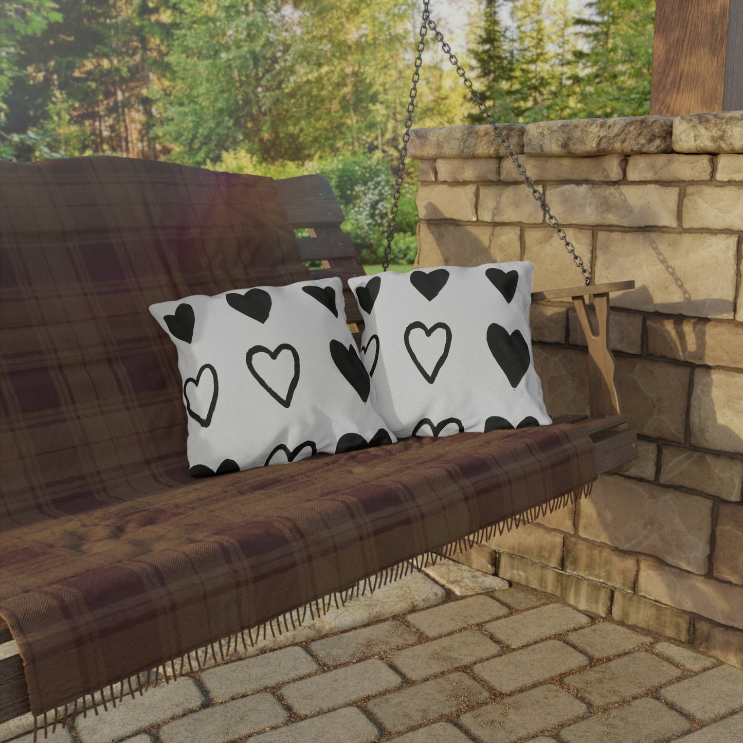 Cion Irene - Outdoor Art Pillow