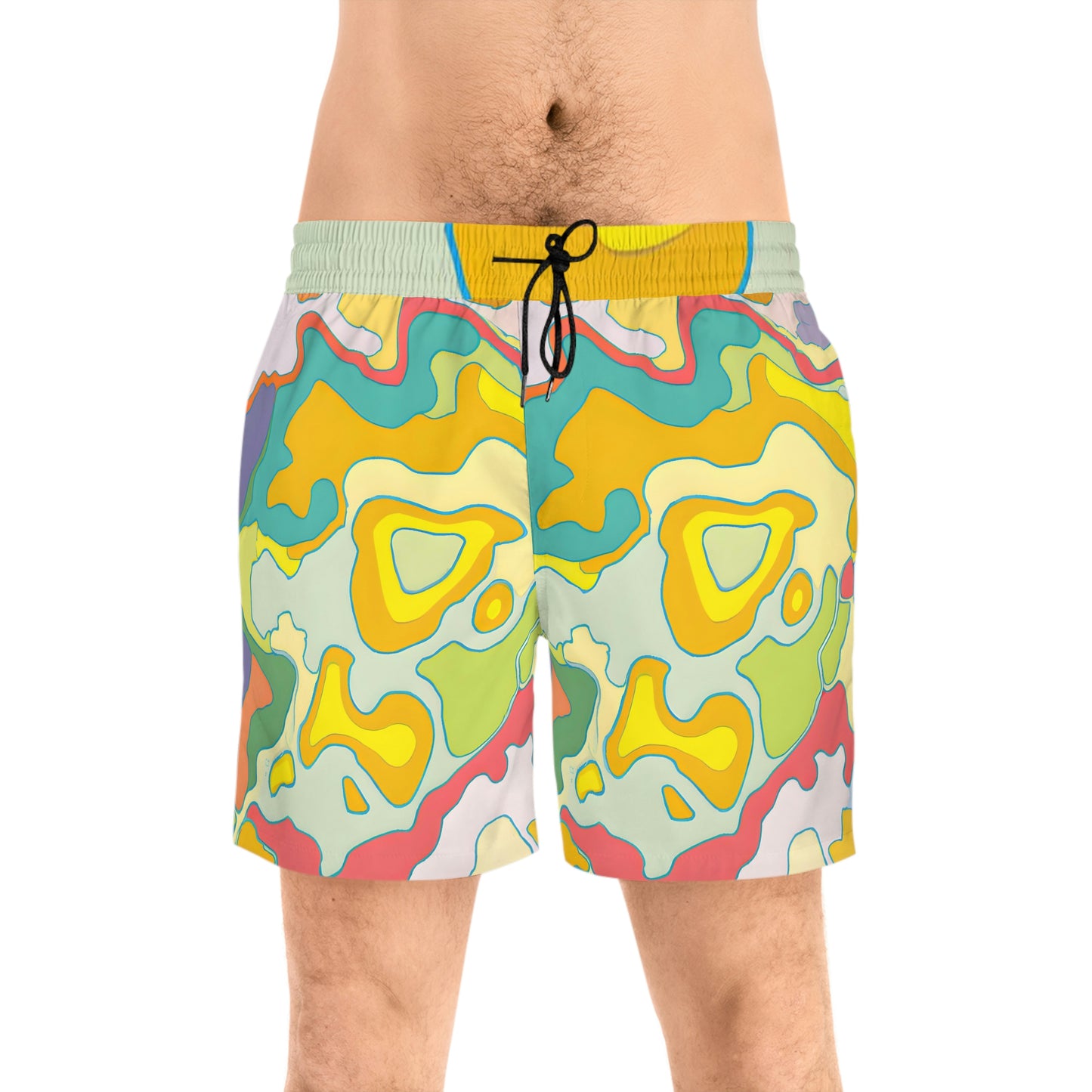 Mitri Myrtle - Men's Mid-Length Swim Shorts