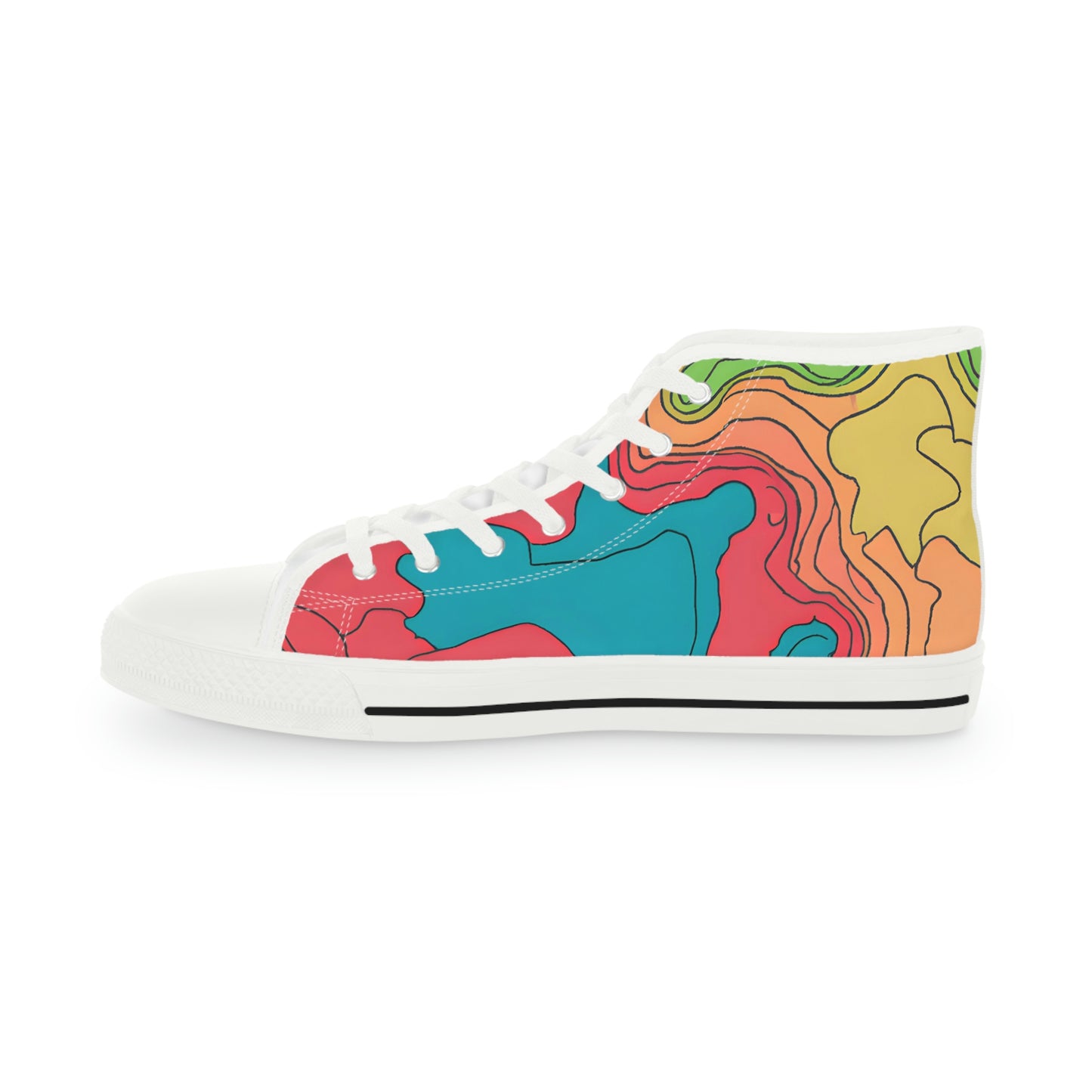 Mitri Winifred - Men's High-Top Sneakers