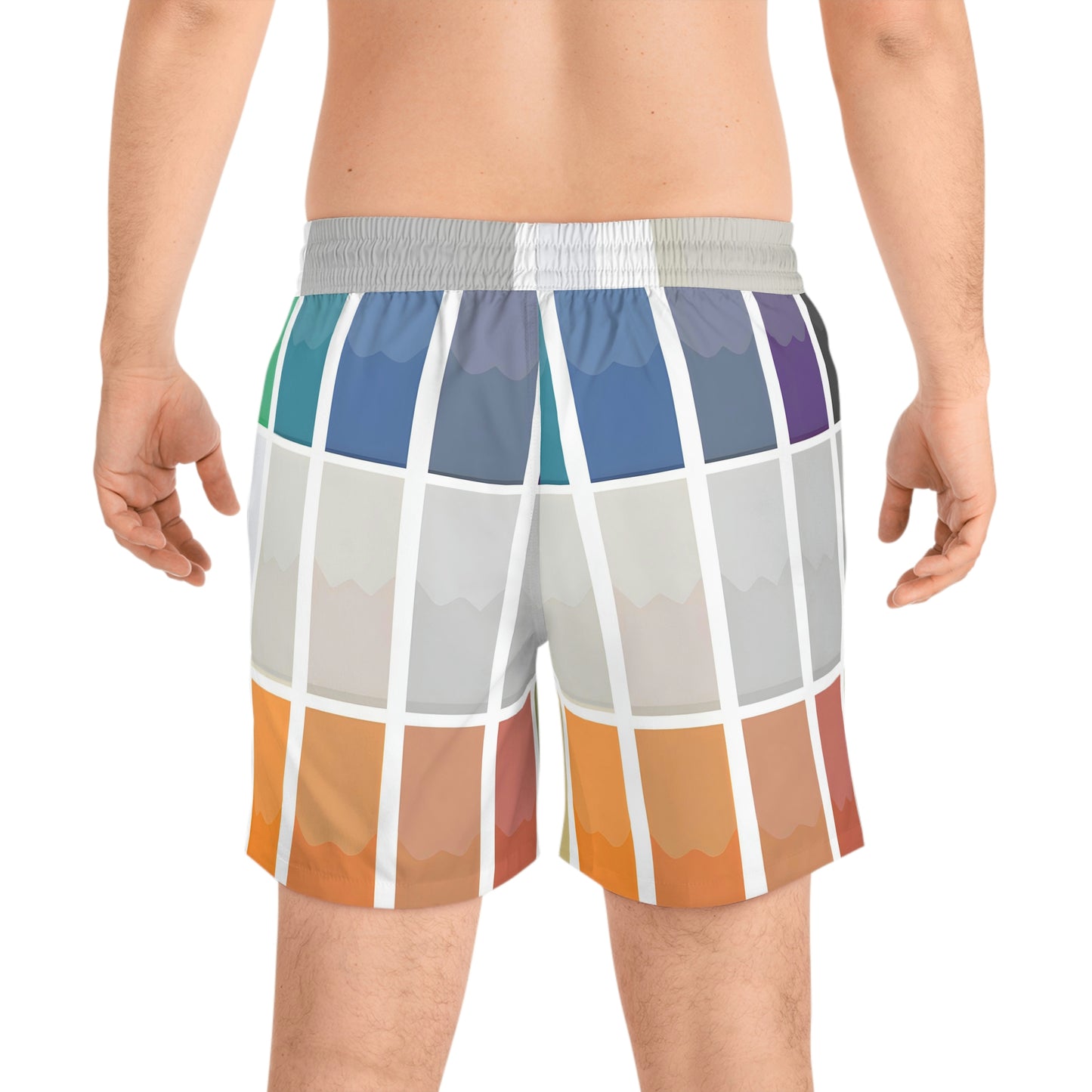 Grada Elaine - Men's Mid-Length Swim Shorts