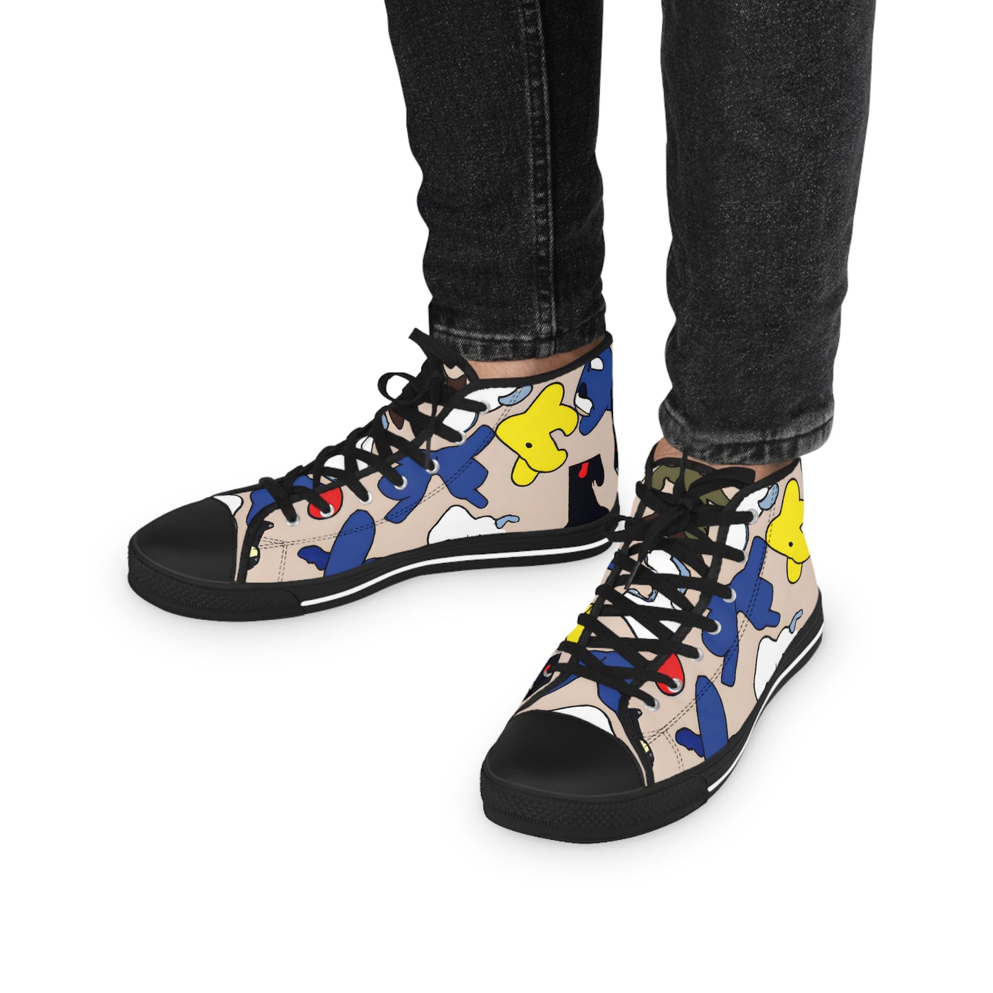 Munie Roscoe - Men's High-Top Sneakers