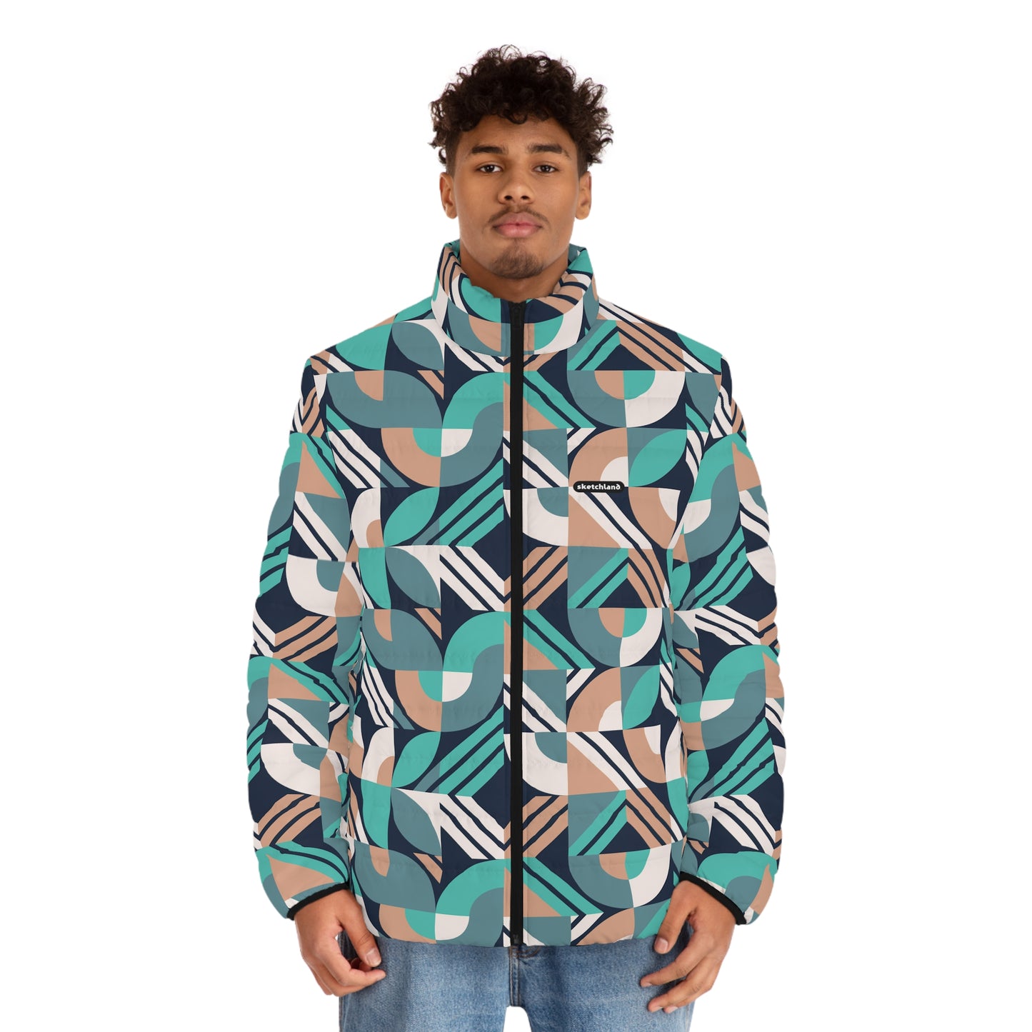 Metriqué Thandie - Men's Puffer Jacket