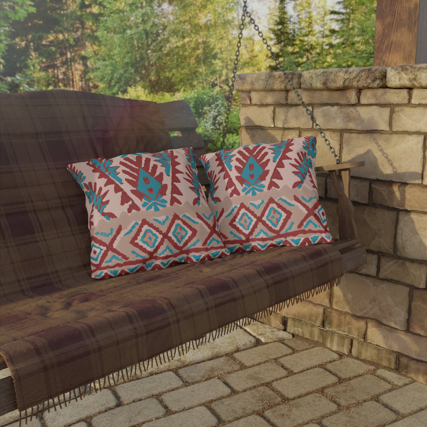 Nativa Donald - Outdoor Art Pillow