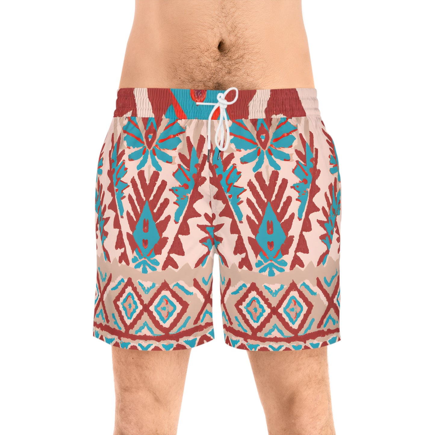 Nativa Donald - Men's Mid-Length Swim Shorts