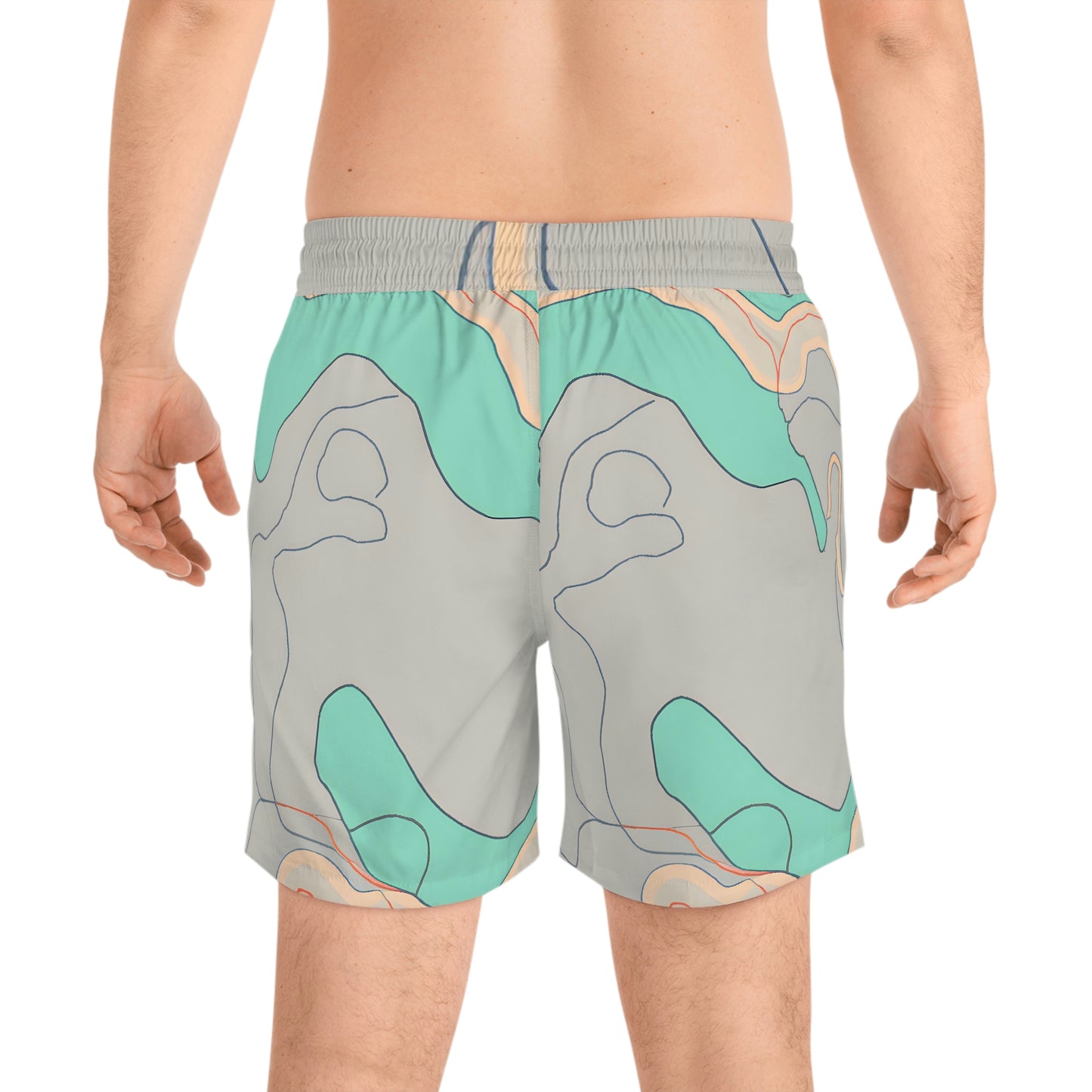 Mitri Joycelyn - Men's Mid-Length Swim Shorts