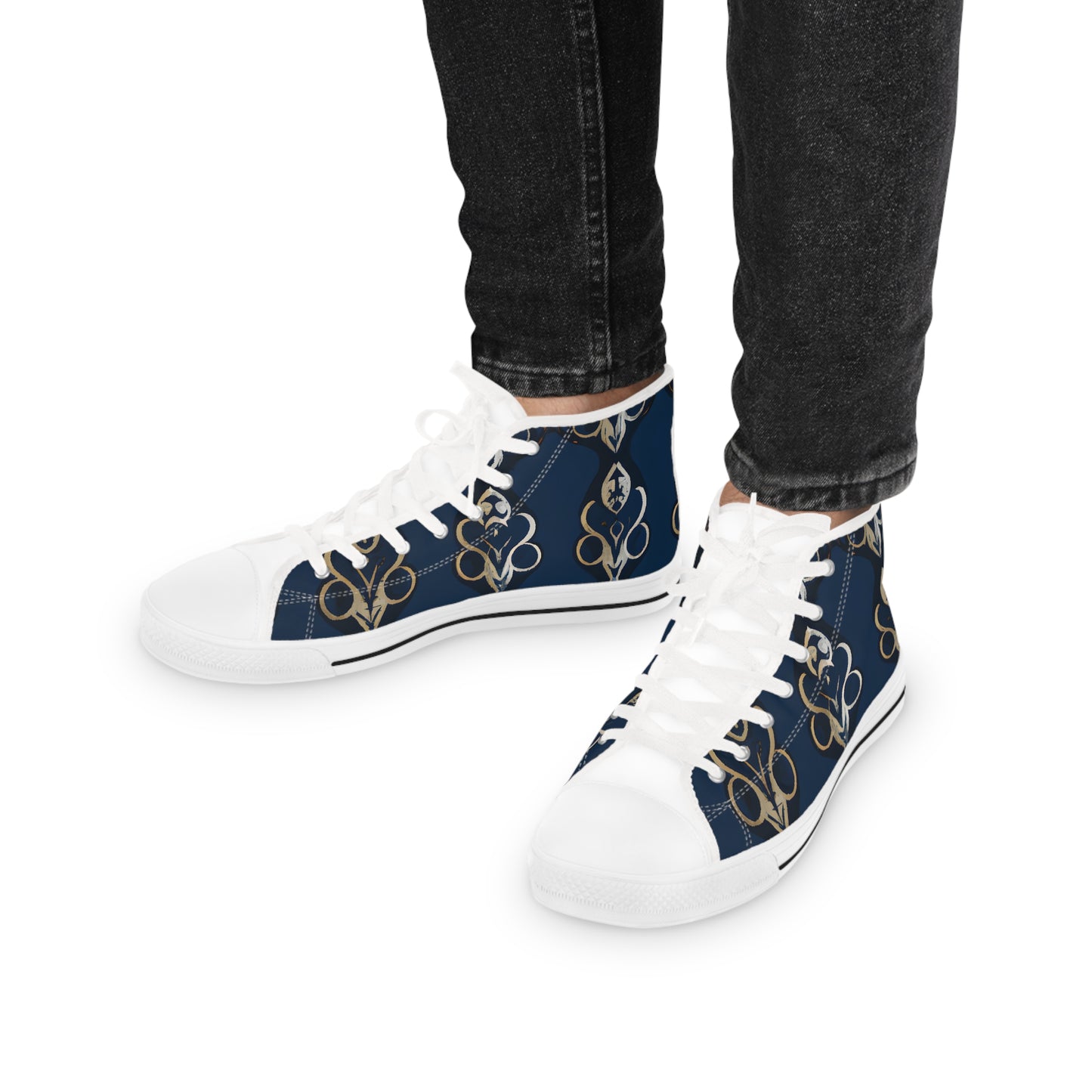 Iristo Edwardine - Men's High-Top Sneakers