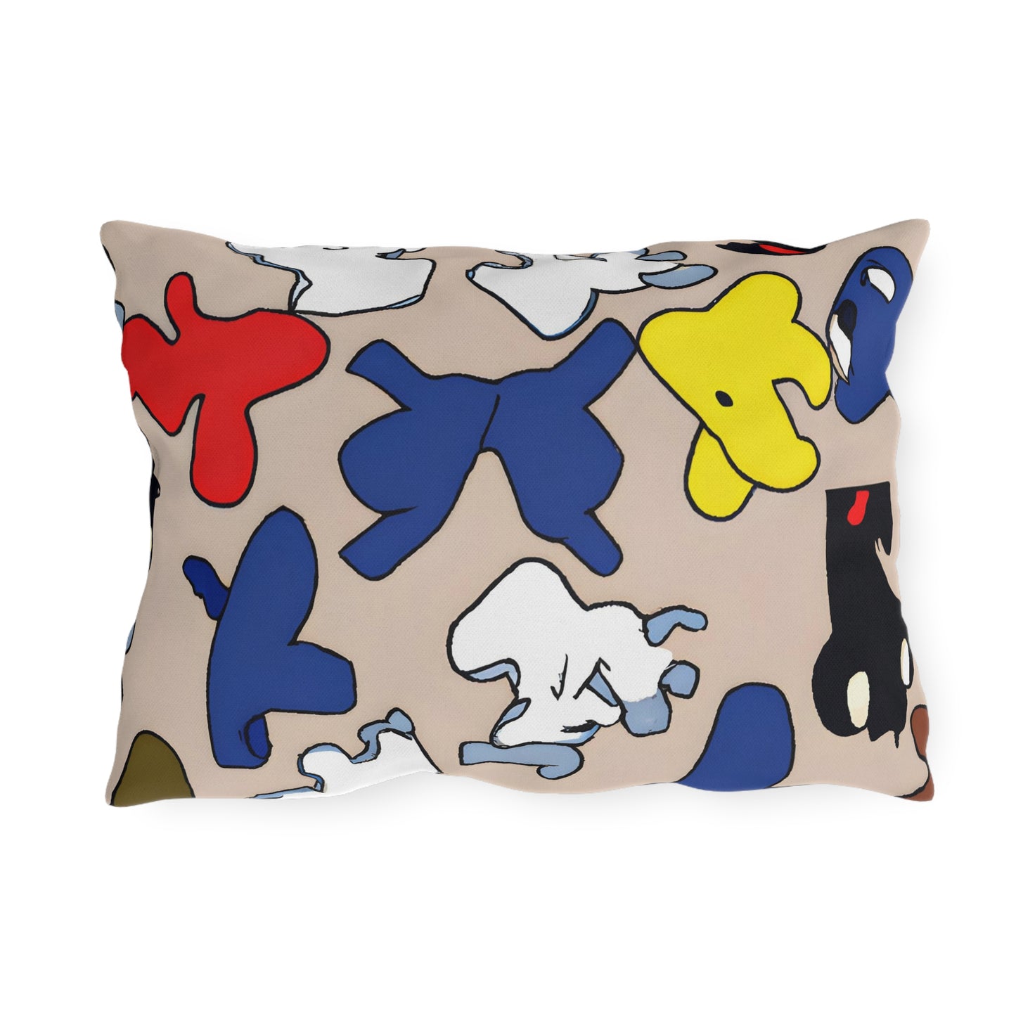 Munie Roscoe - Outdoor Art Pillow