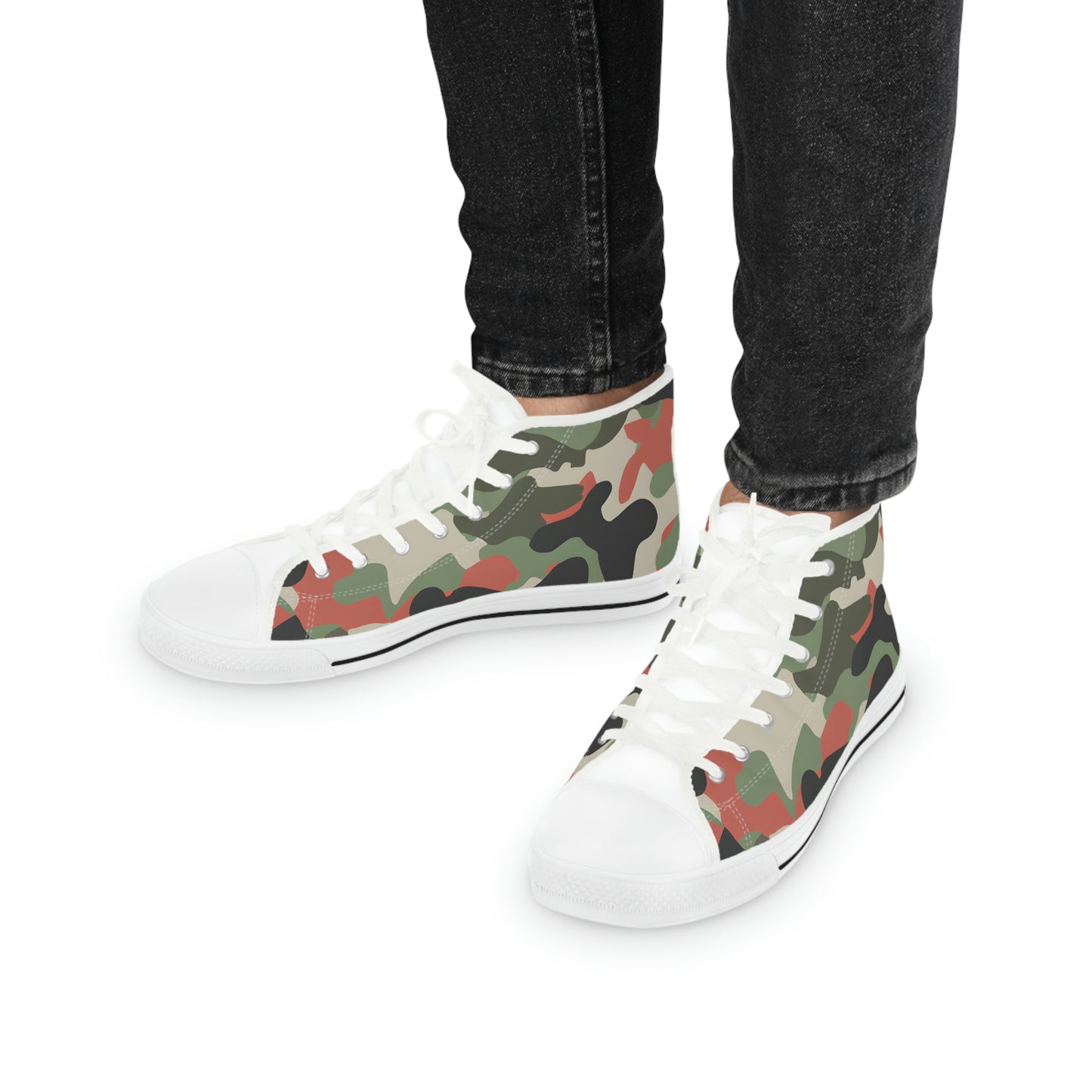 Mitri Rosemary - Men's High-Top Sneakers