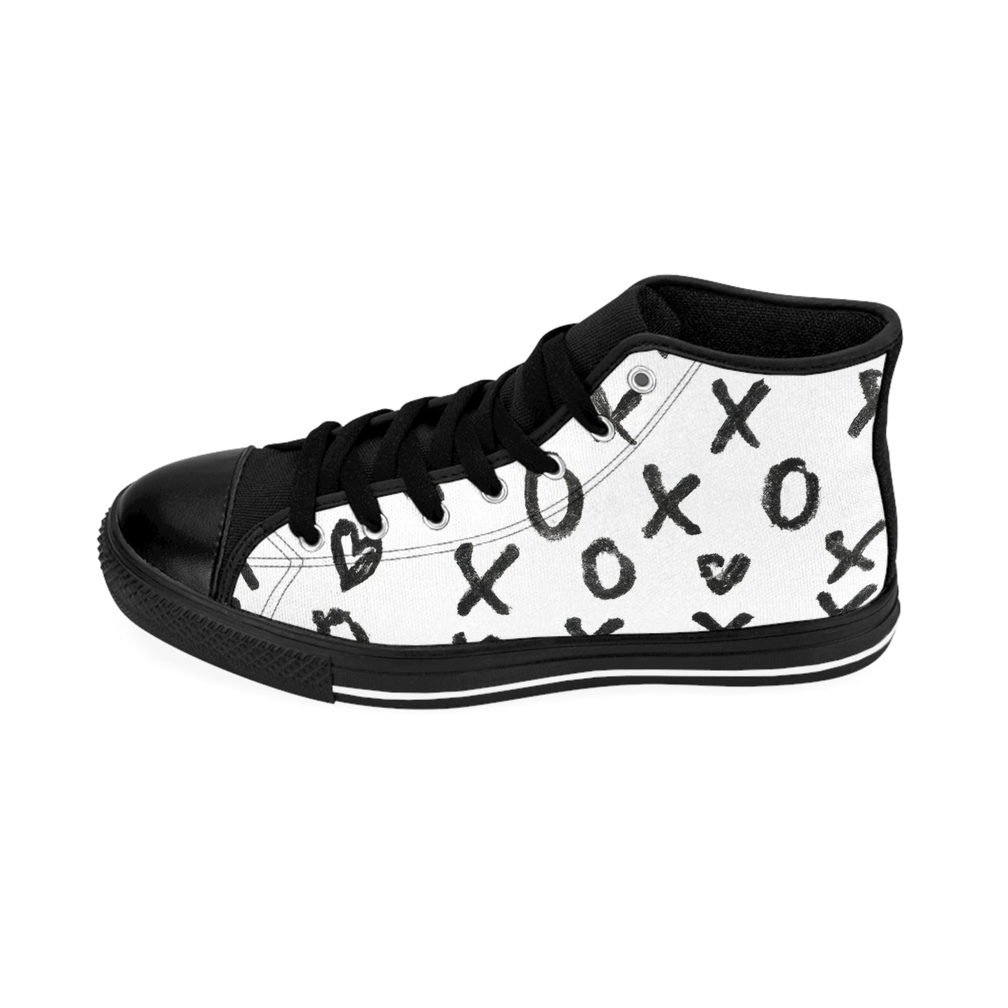 Cion Walterine - Women's Classic HIgh-Top Sneakers