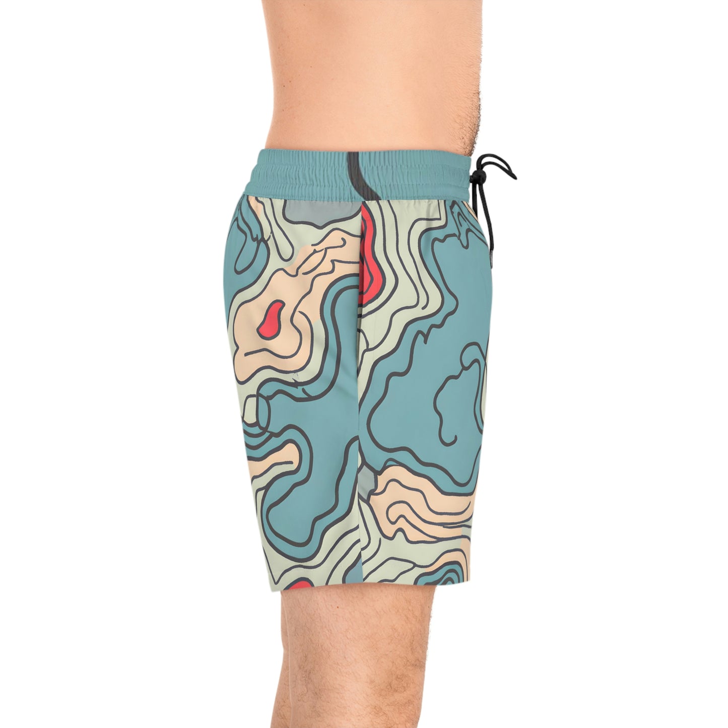 Mitri Ruthanne - Men's Mid-Length Swim Shorts