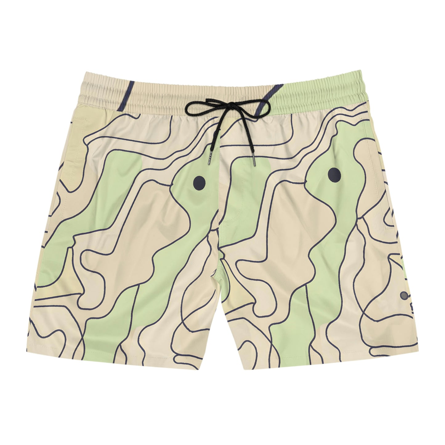 Mitri Ivy - Men's Mid-Length Swim Shorts